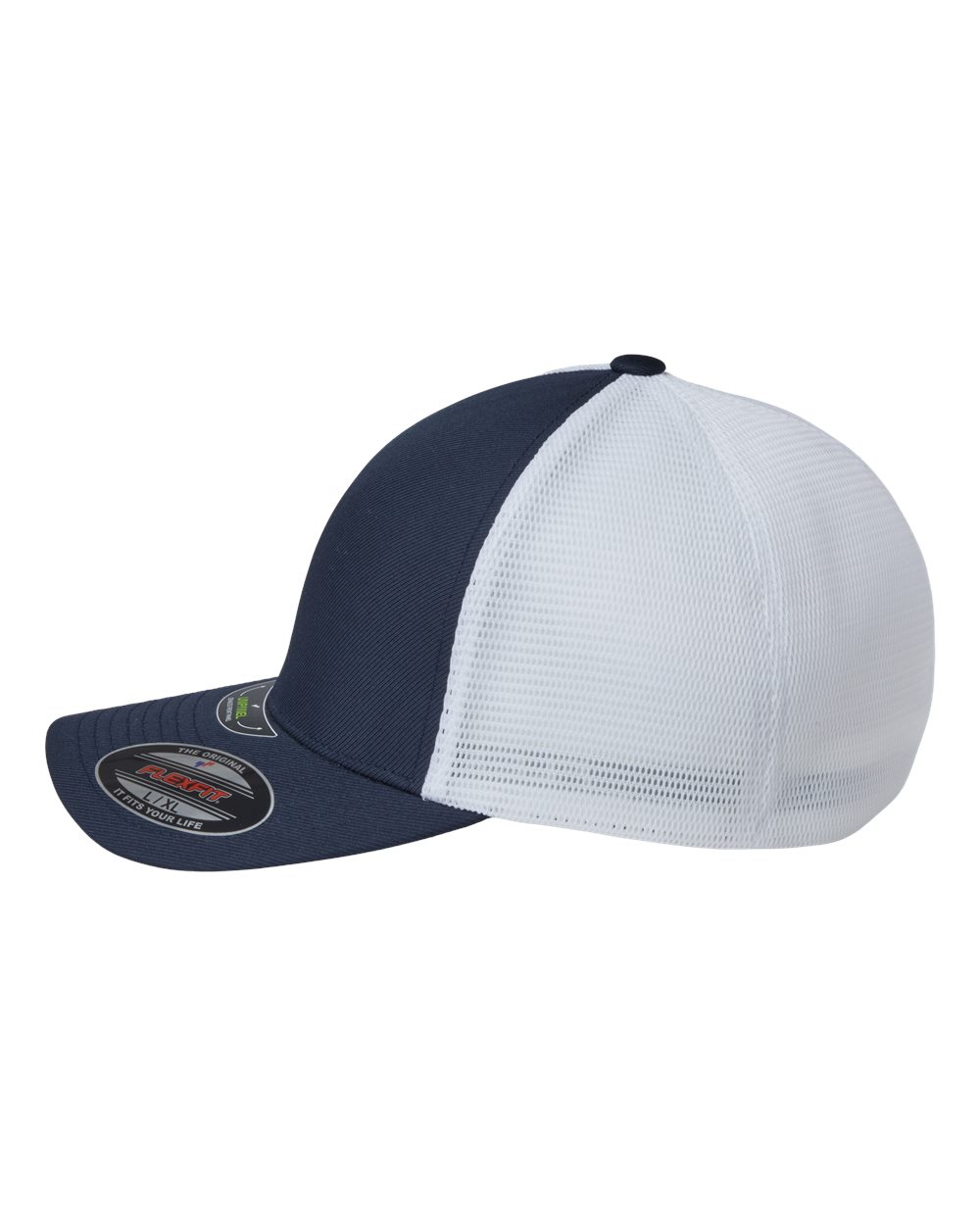 Flexfit Mens Unipanel Trucker Cap Hat 5511UP Two Sizes Structured Five-Panel