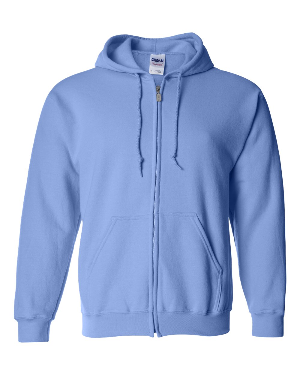 Gildan Mens Blank Heavy Blend Full-Zip Hooded Sweatshirt 18600 up to ...