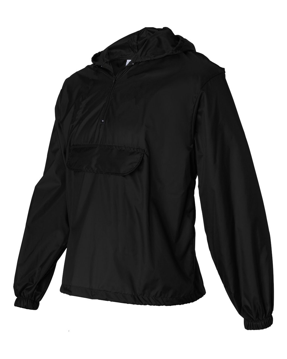 Augusta Sportswear Men Packable Half-Zip Hooded Pullover Jacket