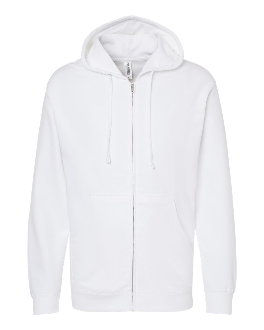 Independent Trading Co Midweight Hooded Full-Zip Sweatshirt SS4500Z Up ...