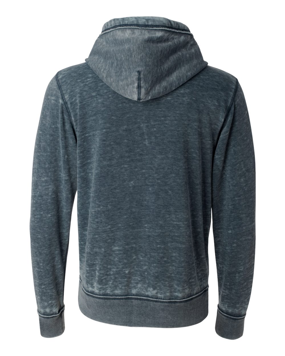 J. America Mens Vintage Zen Fleece Full-Zip Hooded Sweatshirt 8916 up ...