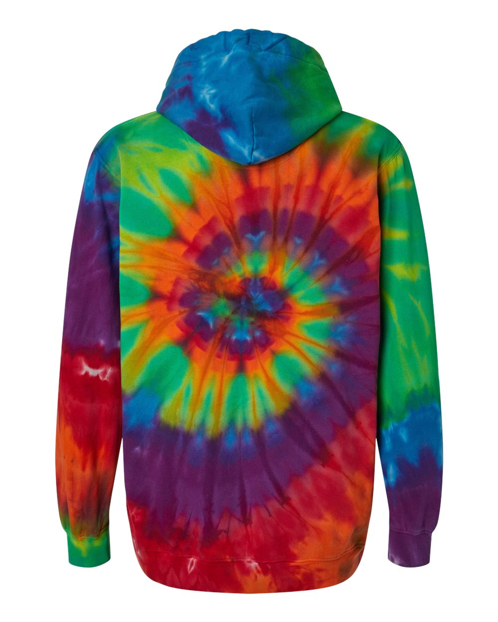 Dyenomite Mens Multi-Color Tie Dyed Hooded Sweatshirt 854CY up to 3XL ...