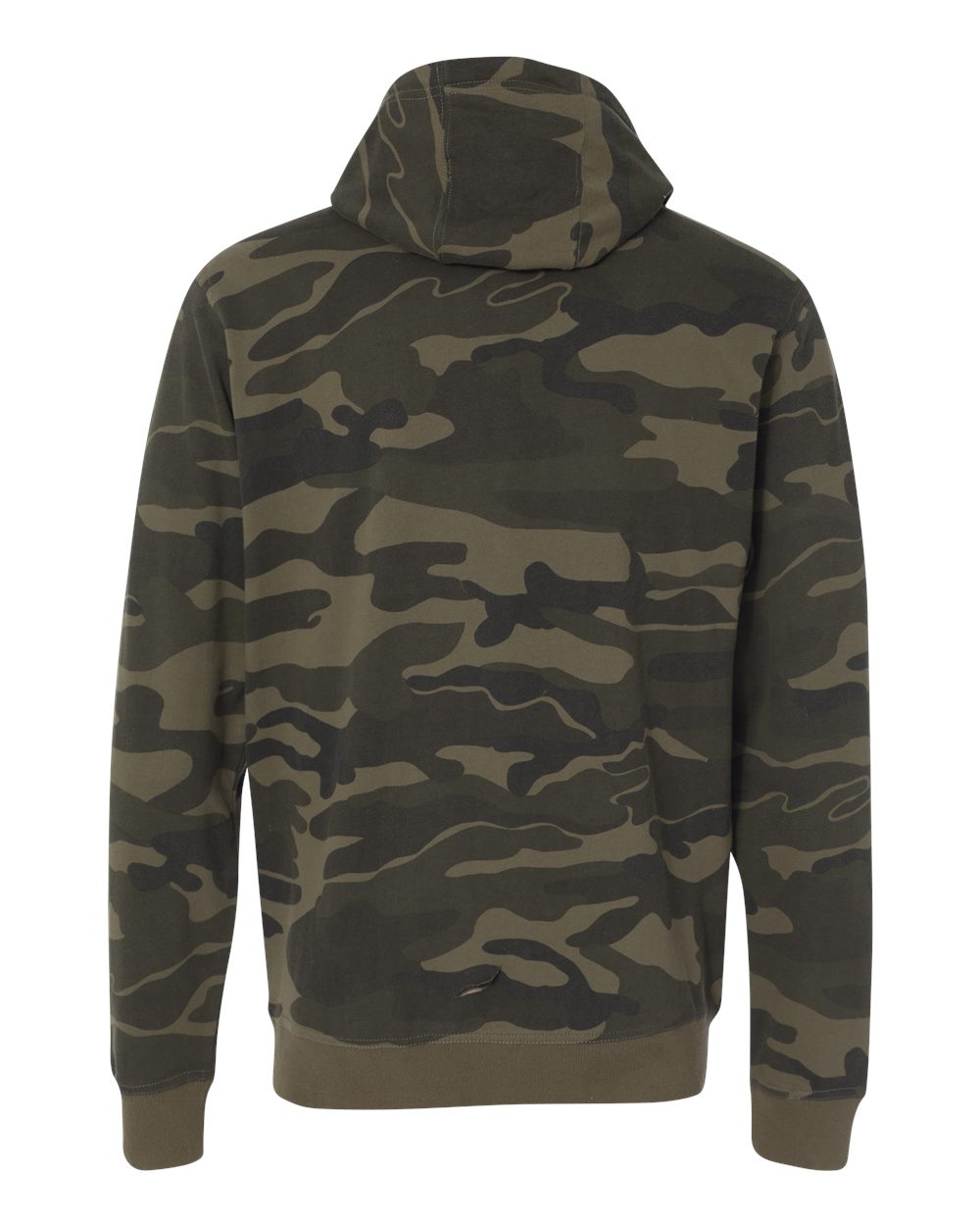 Burnside Mens Camo Full-Zip Hooded Sweatshirt 8615 up to 3XL | eBay