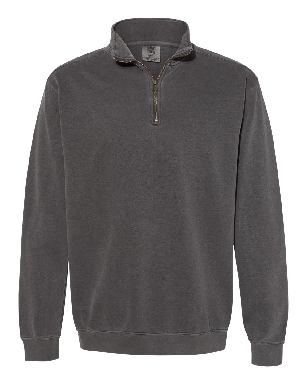 Comfort Colors Mens Quarter Zip Sweatshirt Crewneck 1580 up to 3XL | eBay