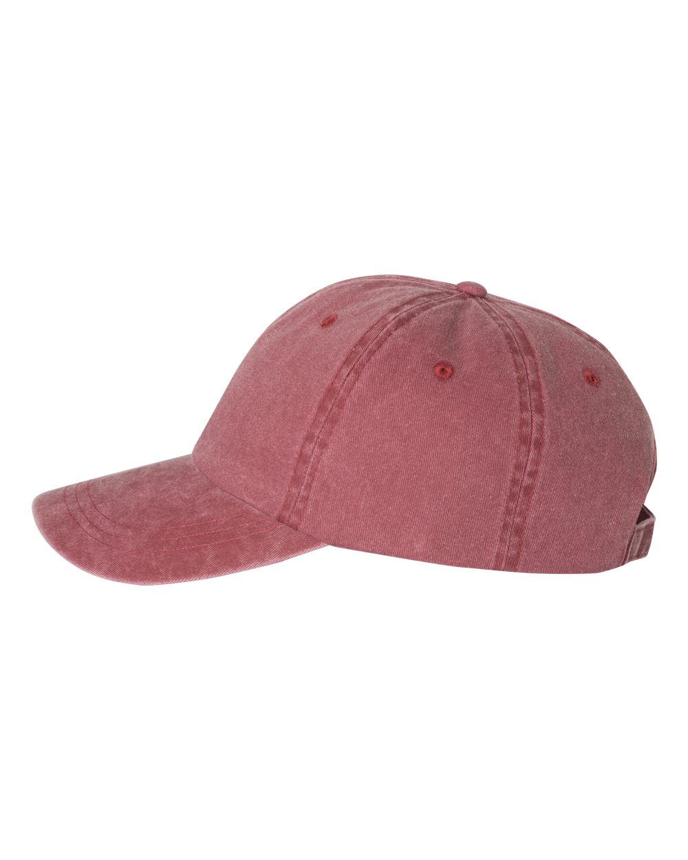 Mega Cap Pigment Dyed Cotton Twill Cap Hat Blank Plain Ball Low Profile7601