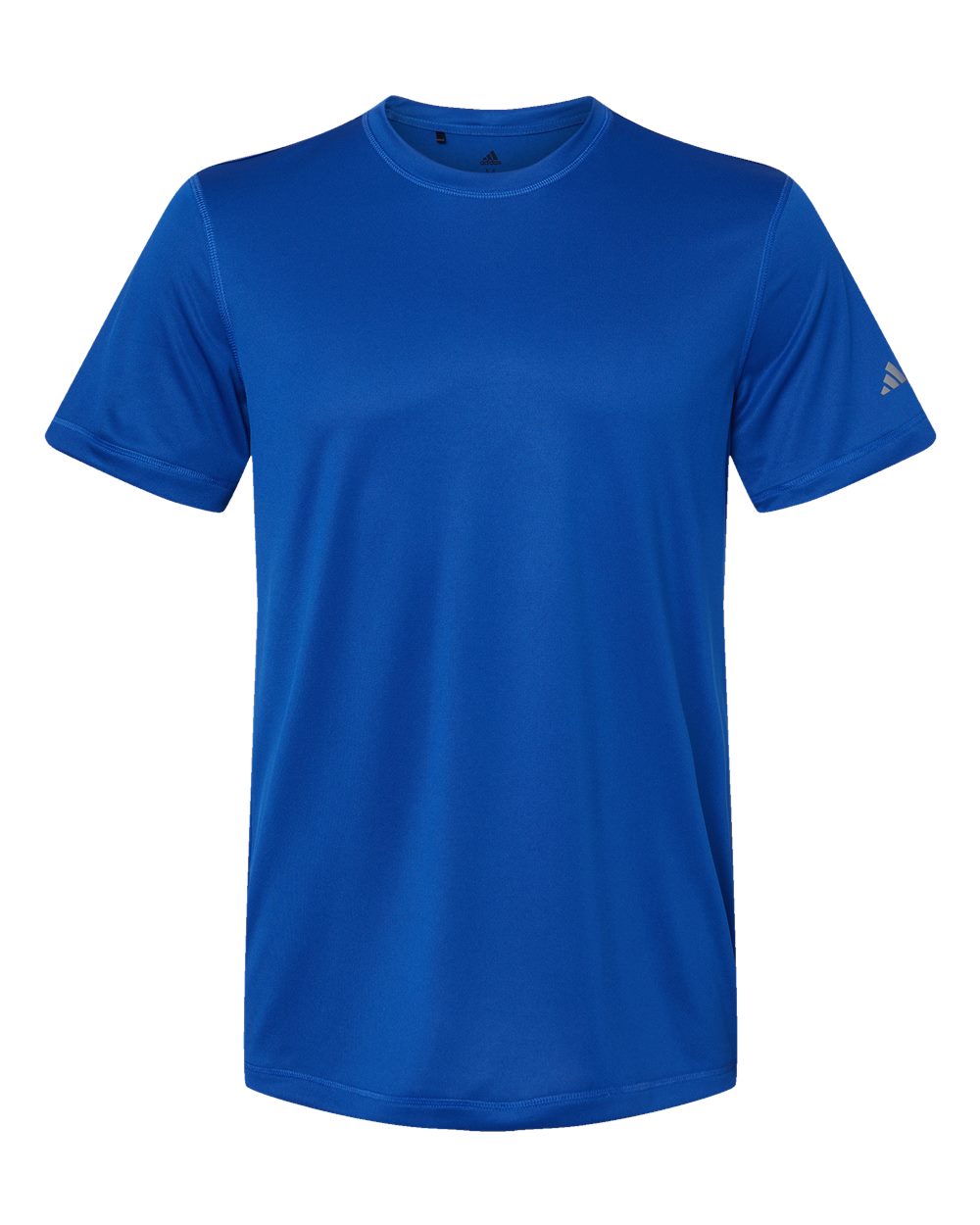 Adidas Mens Blank Short Sleeve Polyester Sport T-Shirt A376 up to 4XL ...
