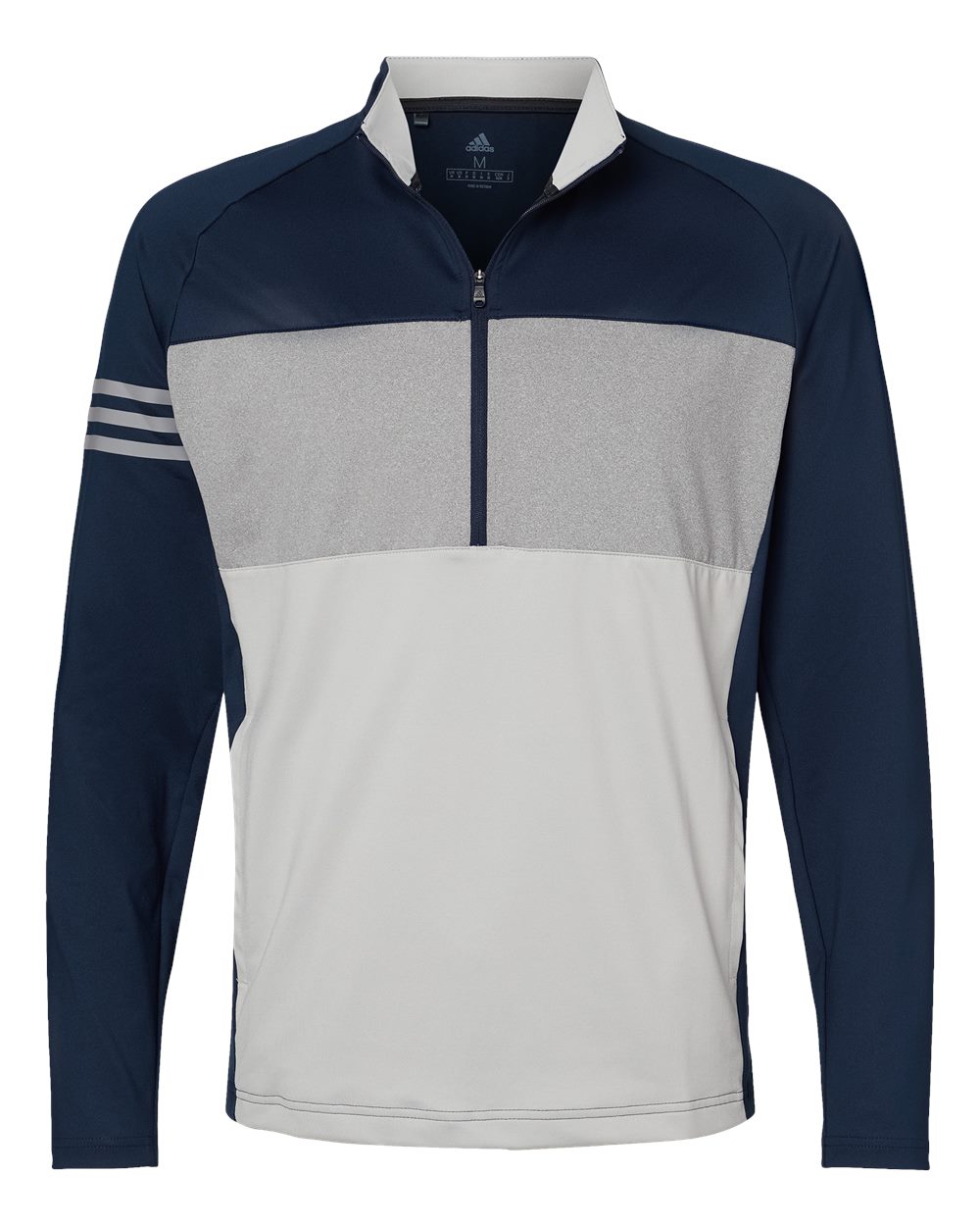 Adidas Mens 3-Stripes Competition Quarter-Zip Pullover Shirt A492 | eBay