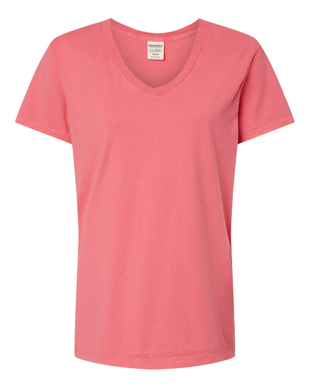 Hanes Women's Garment Dyed V-Neck T-Shirt