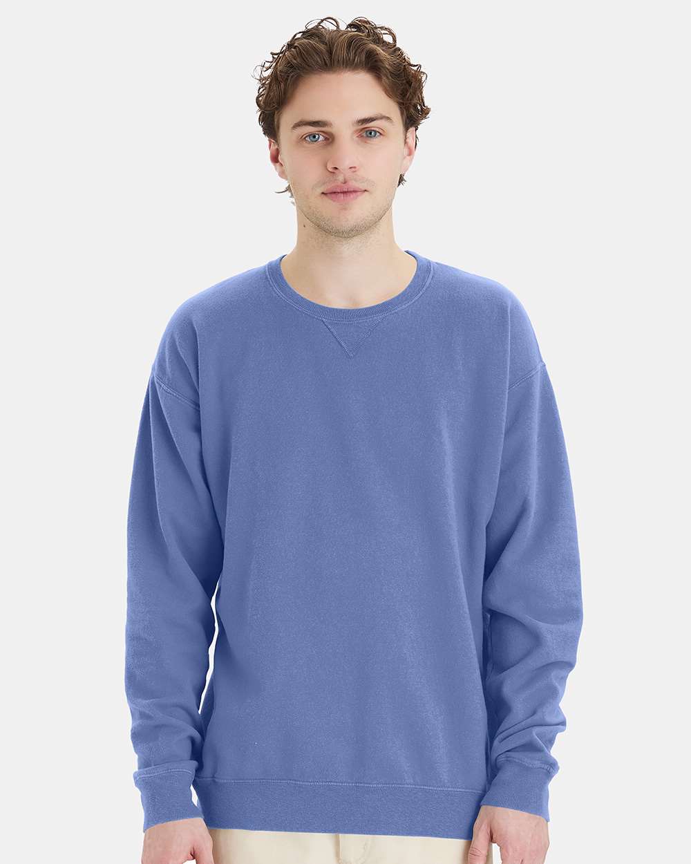 ComfortWash By Hanes Garment Dyed Unisex Crewneck Sweatshirt