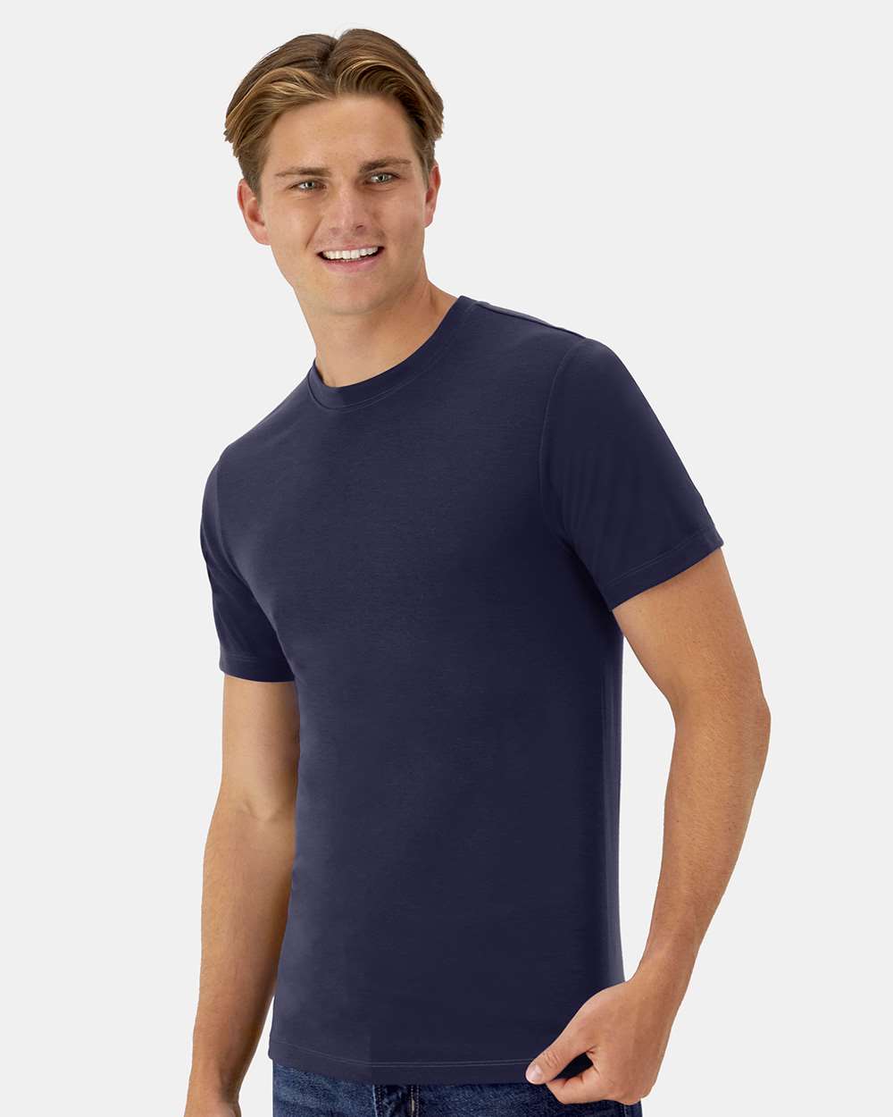 🔥 Hanes Men Cool DRI thin Soft Touch T-Shirt Short Sleeve Up To 3XL 4873