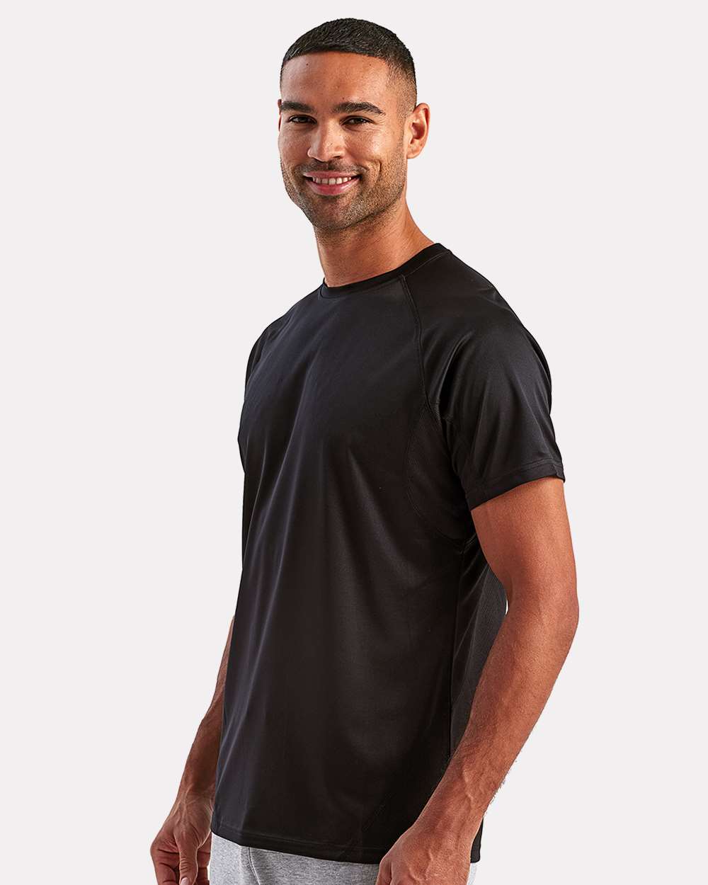 🔥 TriDri Men Panelled Tech T-Shirt Short Sleeve Crew neck Up To 3XL TD011