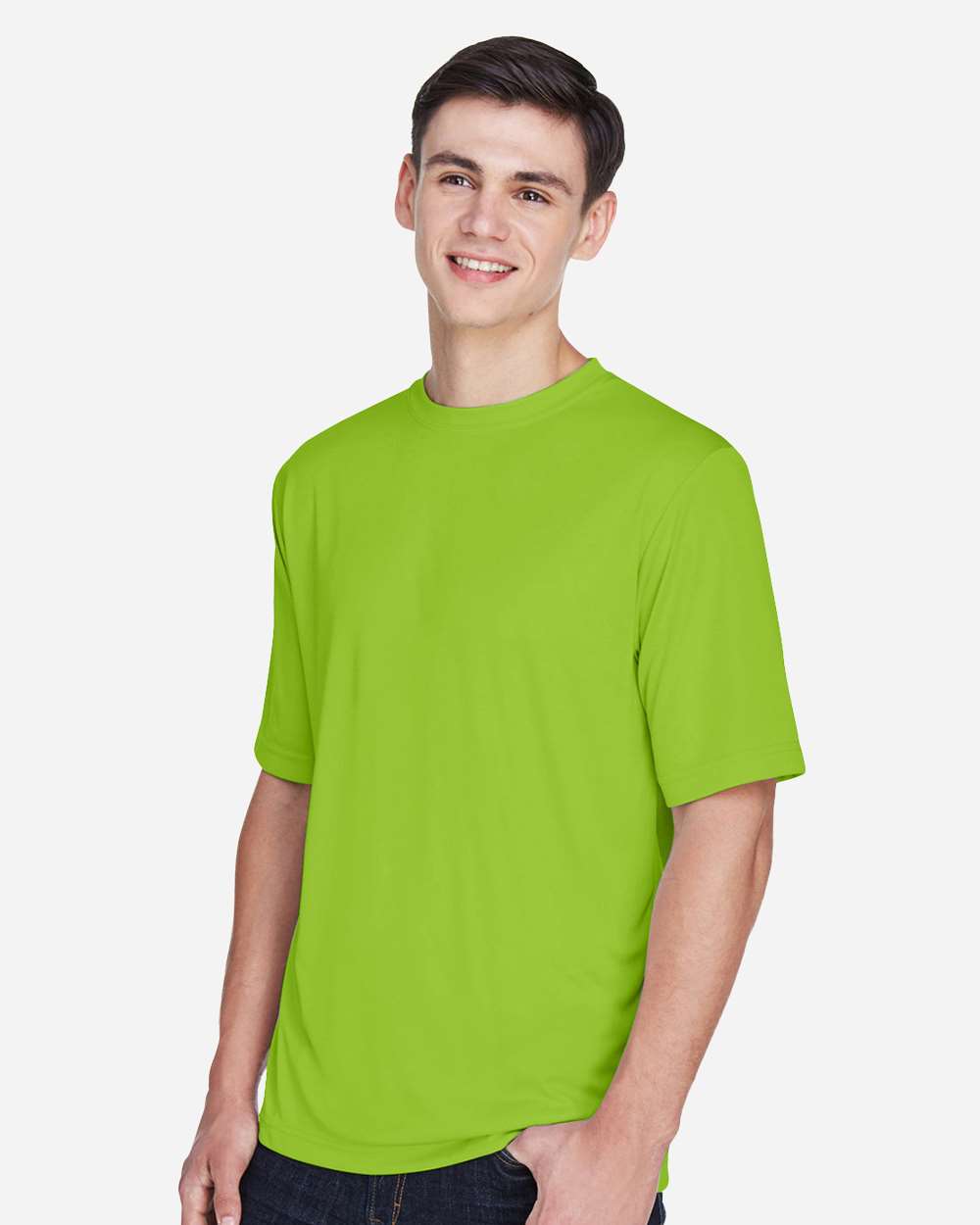 🔥 Team 365 Men Zone Performance T-Shirt interlock Short Sleeve Up To 6XL TT11