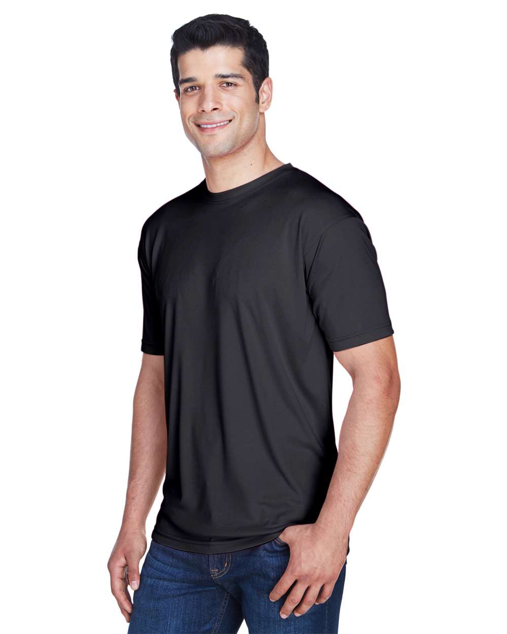 🔥 UltraClub Men Cool & Dry Sport Performance Interlock T-Shirt Up To 6XL 8420