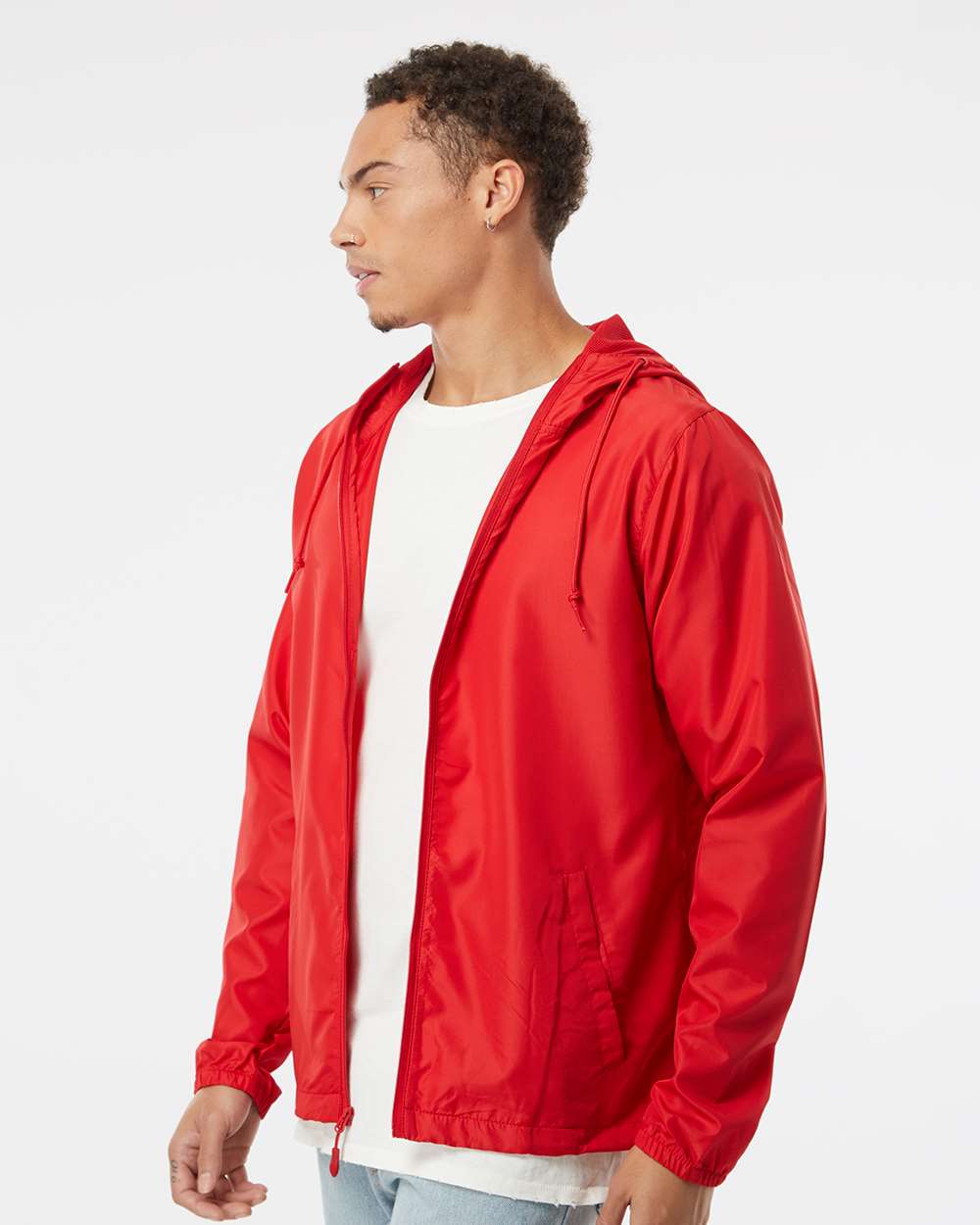 Unisex Lightweight Zip Up Windbreaker - Independent Trading Co